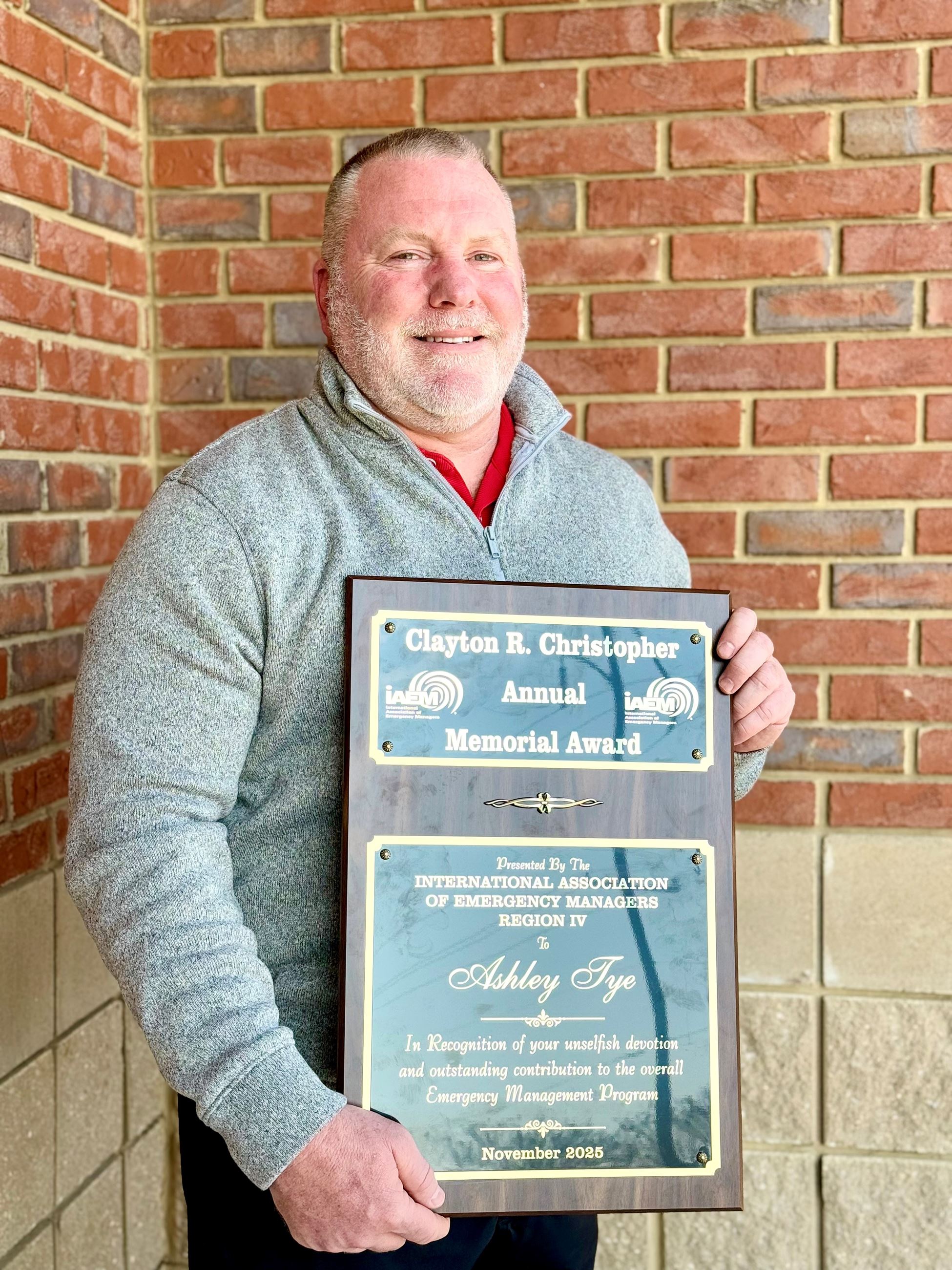 Lowndes County Emergency Management Director Ashley Tye 